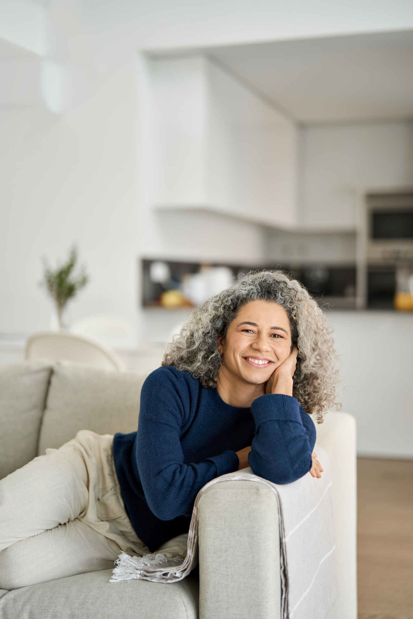 Cheerful man enjoying on the beach